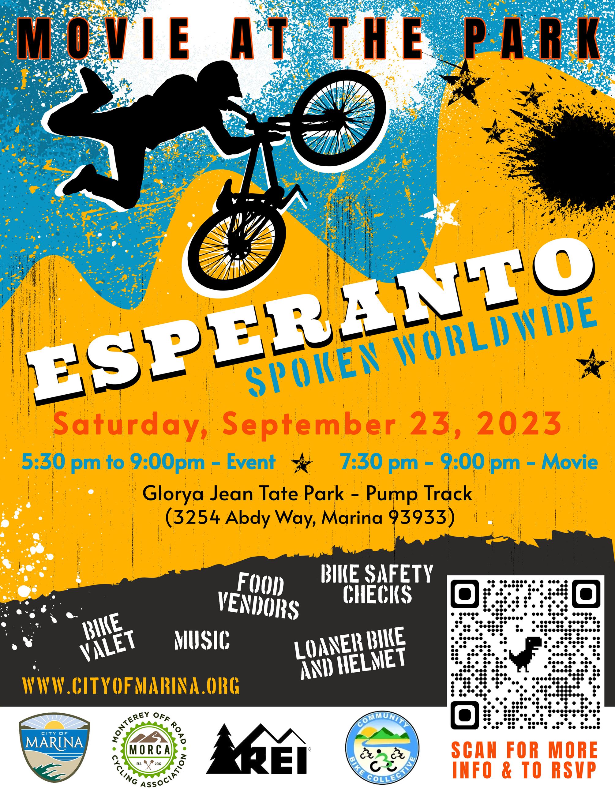 Movie at the Park Esperanto