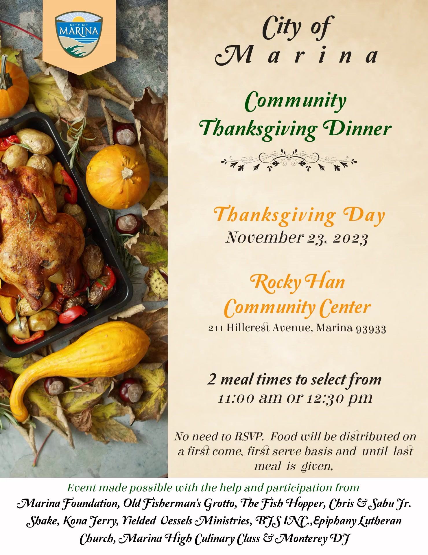 2023 Thanksgiving Dinner