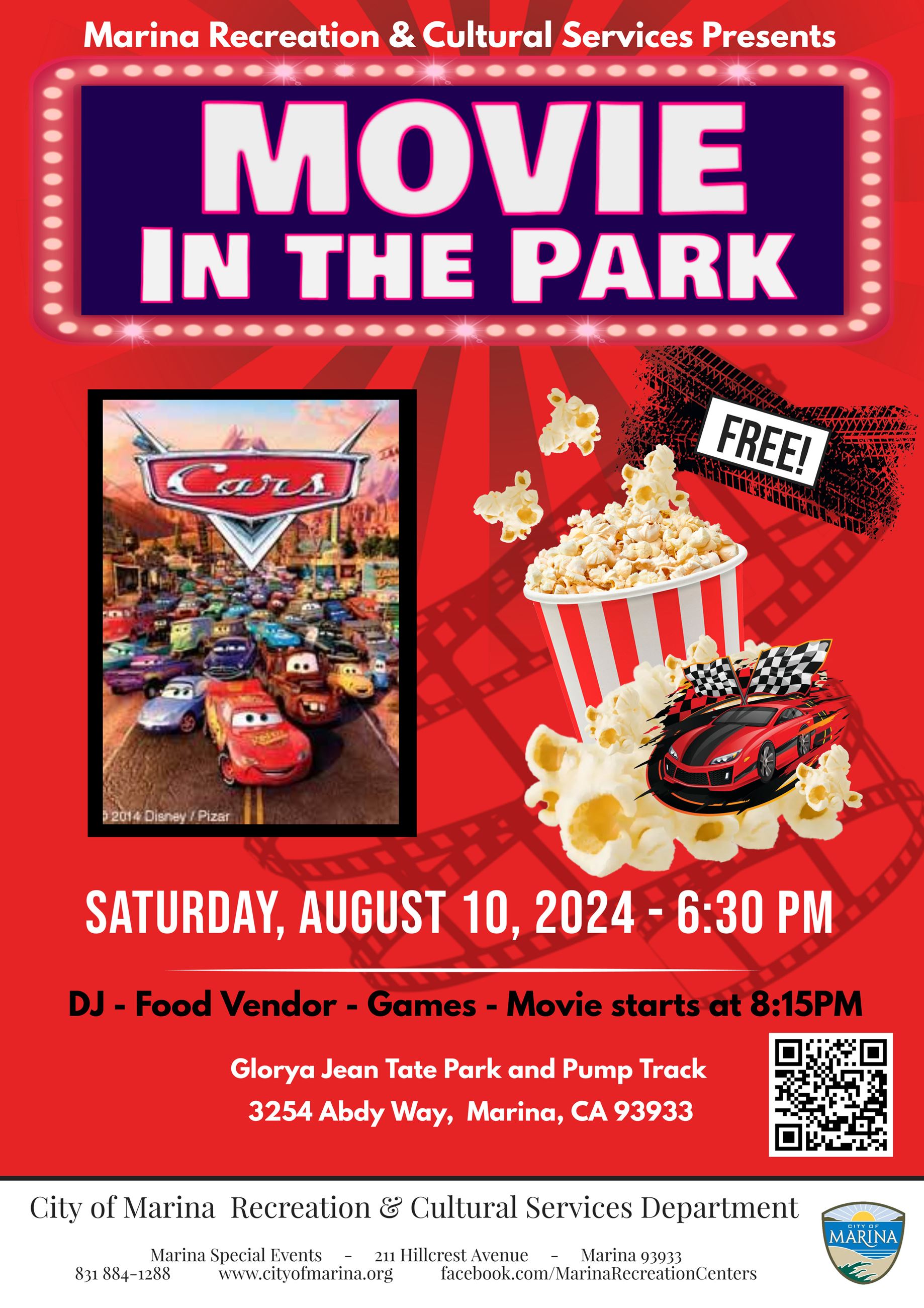 Cars Movie in the Park