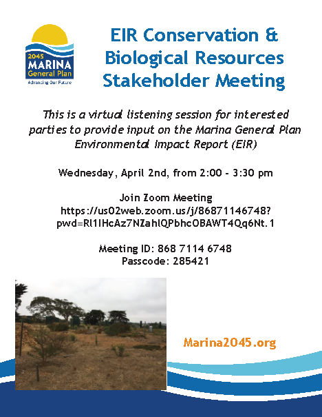 Bio-Conservation Stakeholder Mtg