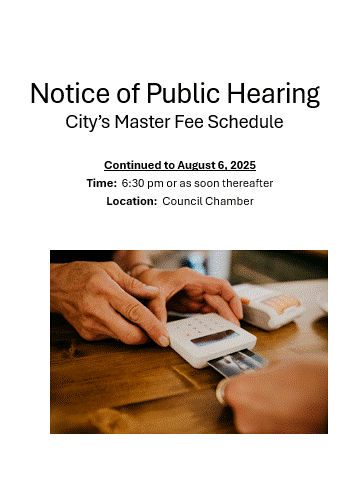 Notice of Public Hearing